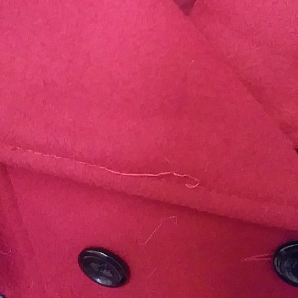 Maralyn and Me peacoat in red - Picture 4 of 4